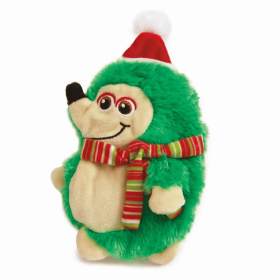 Holiday Hedgehog Dog Toy