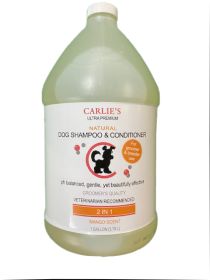 Carlies Ultra Premium Dog Shampoo & Conditioner, Gal