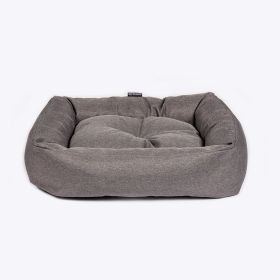 Anti-Bacterial Grey Snuggle Bed Medium