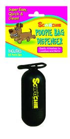 Scoochie Poop Dispenser With Refill Roll Bag Carded